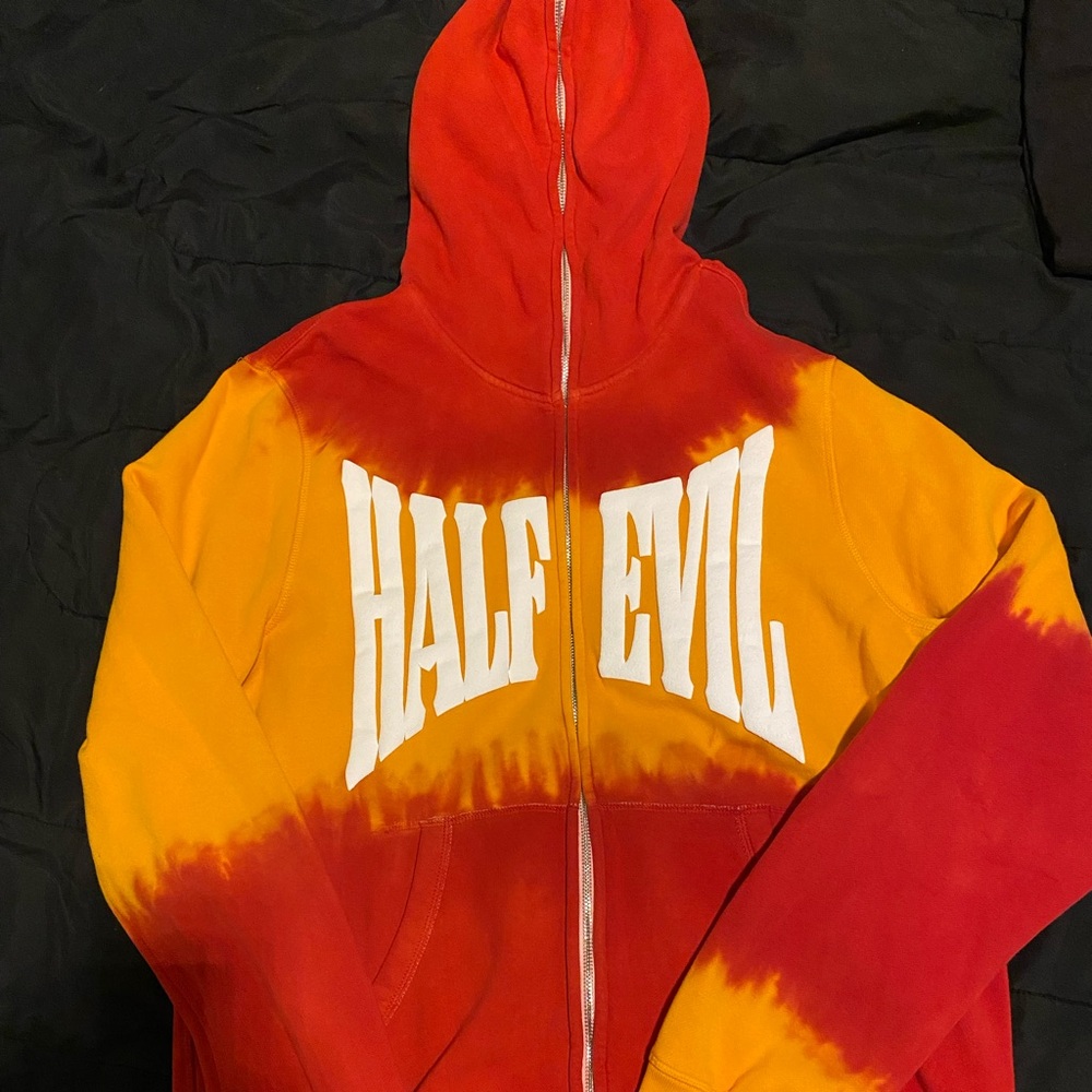 Full Zip 333 Half Evil Sweater